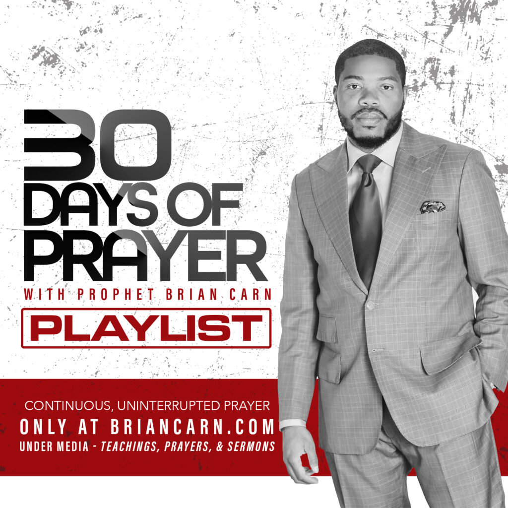 VOLUME 1: 30 Days of Prayer Playlist
