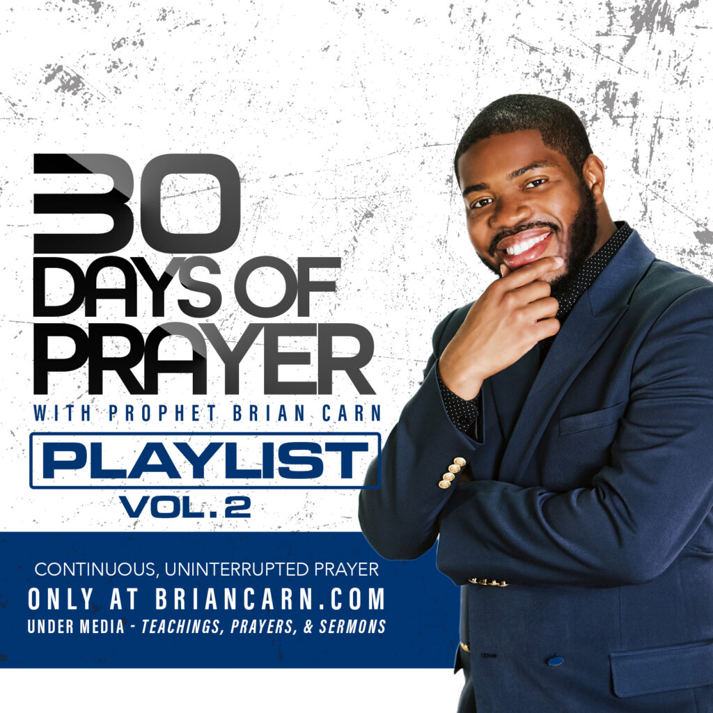 VOLUME 2: 30 Days of Prayer Playlist