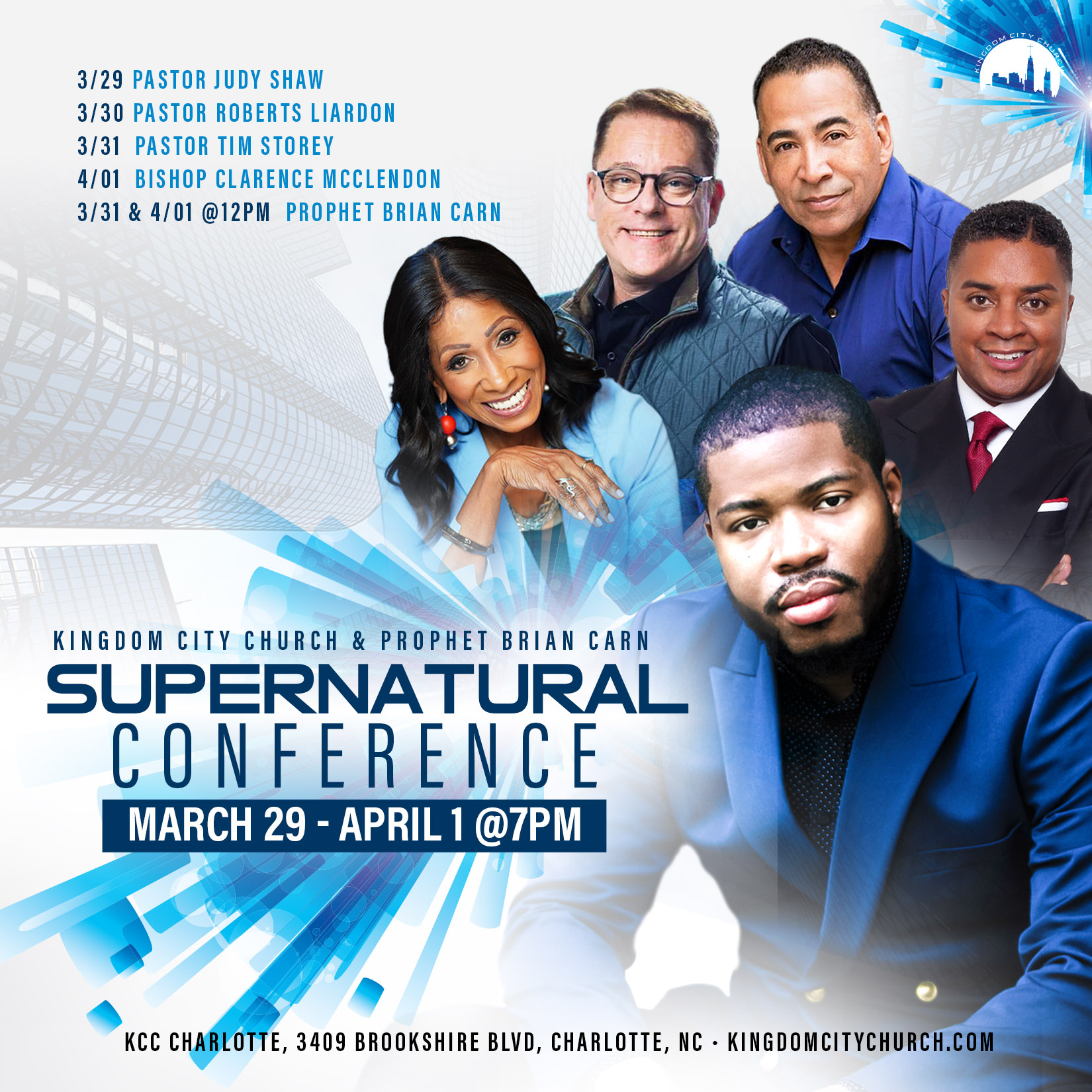 KCC Supernatural Conference (Charlotte, NC) Brian Carn Ministries