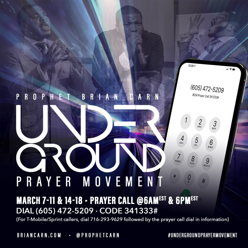 March 14 @6pm | Underground Prayer Movement