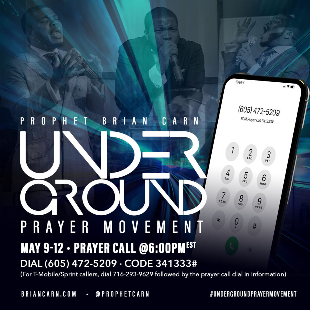 May 9 @6pm | Underground Prayer Movement
