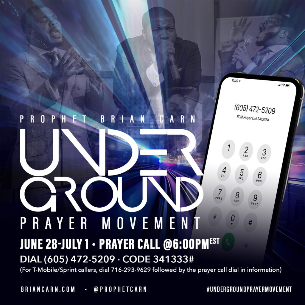 July 1 @6pm | Underground Prayer Movement