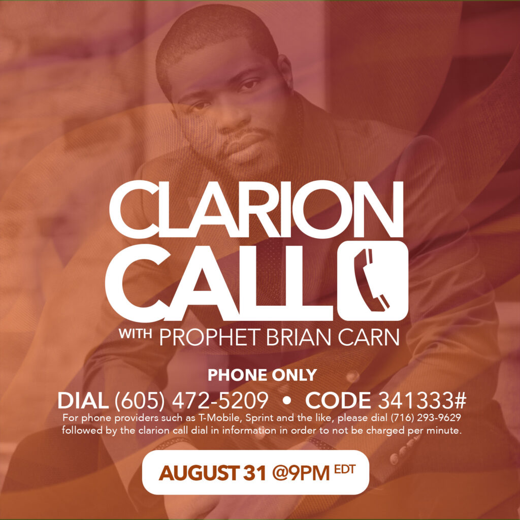 BCM Clarion Call “Family Matters” – August 31, 2022 @9pm