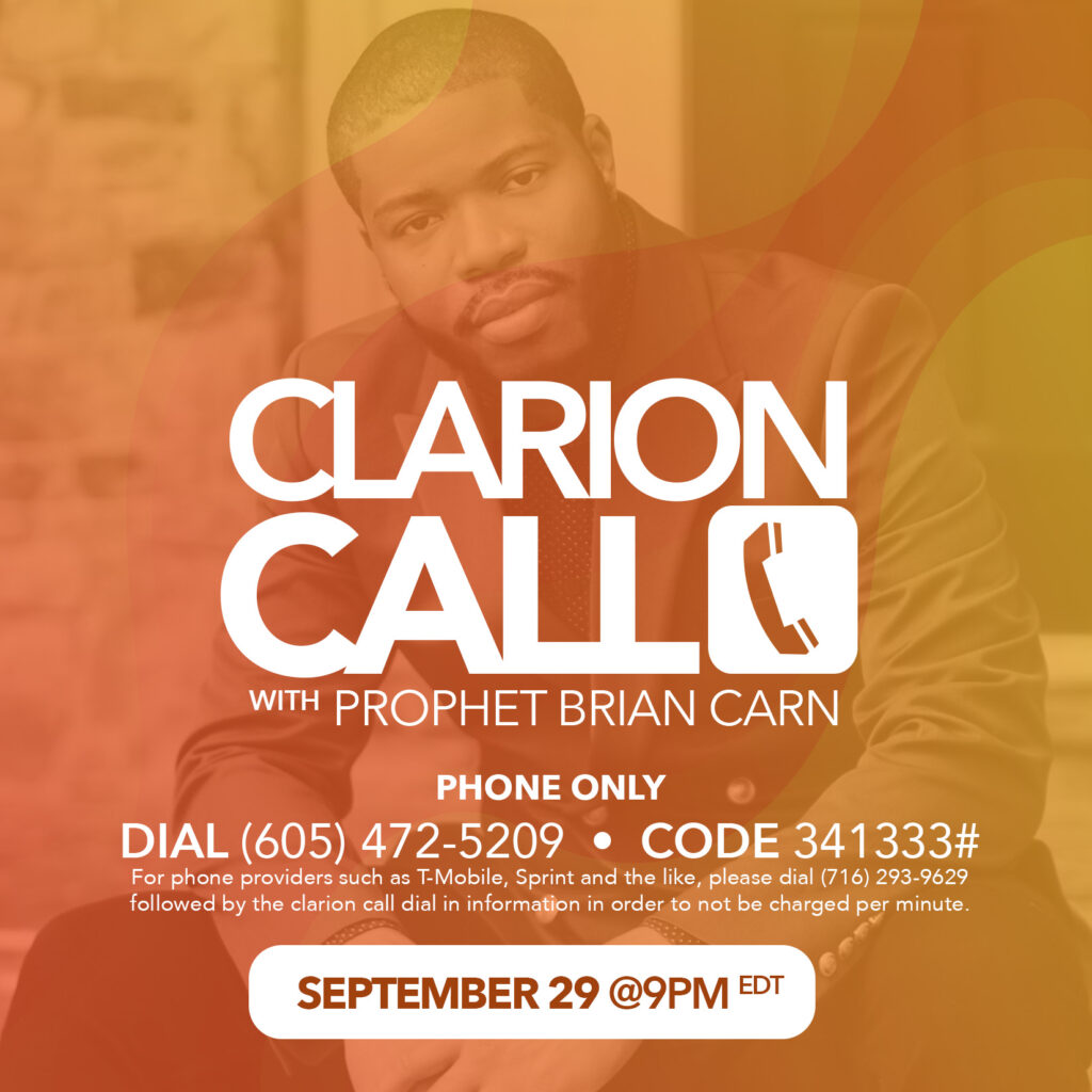 BCM Clarion Call “It’s In The Word” – September 29, 2022 @9pm