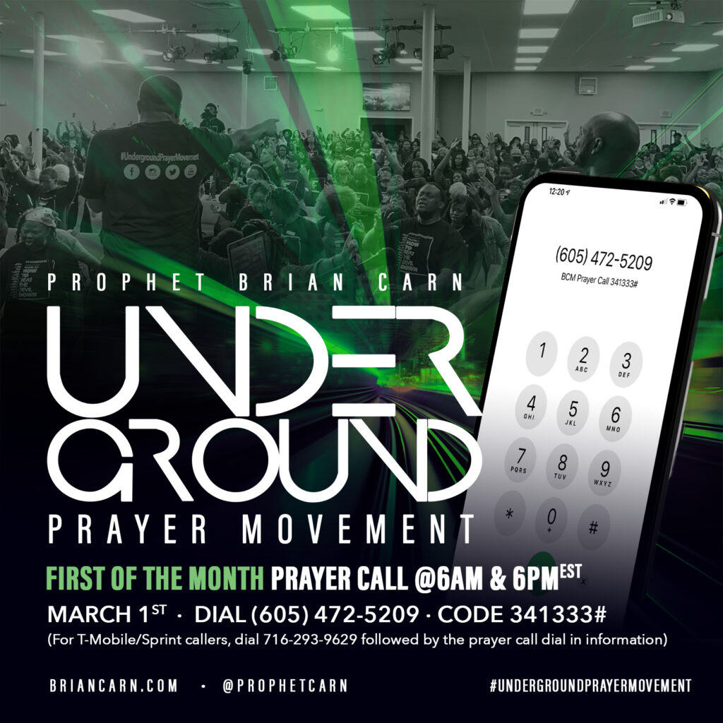 March 1 @6pm | Underground Prayer Movement