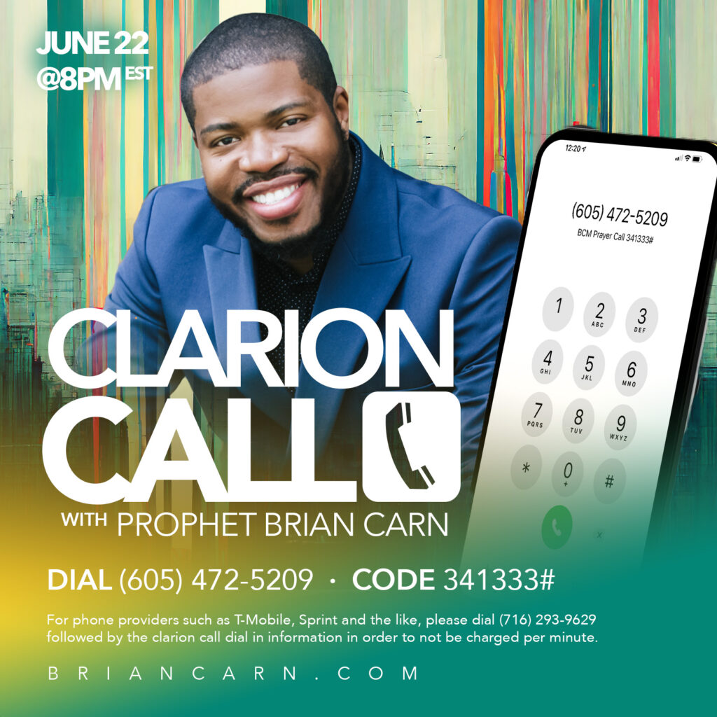 Clarion Call “Seasons of the Silence of God” – June 22, 2023 @8pm