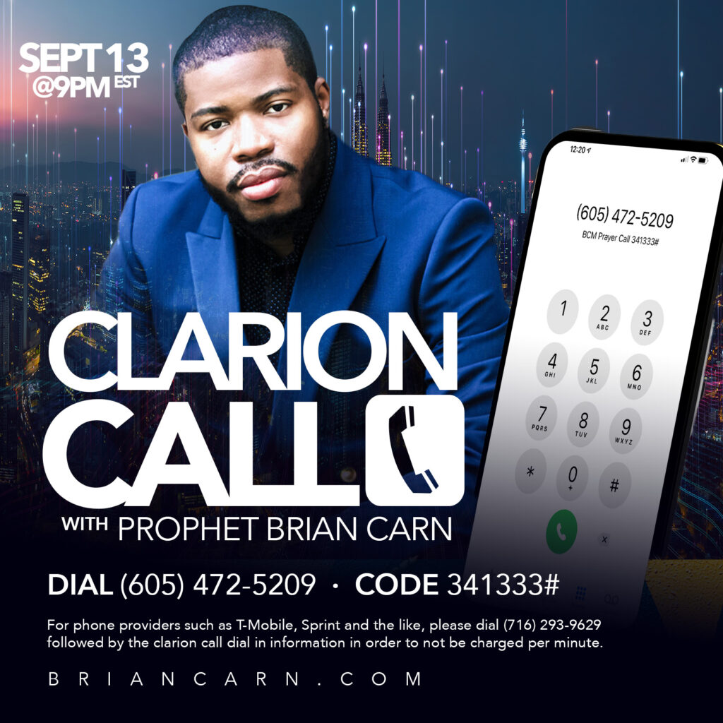 Clarion Call “Covenant” – September 13, 2023 @9pm