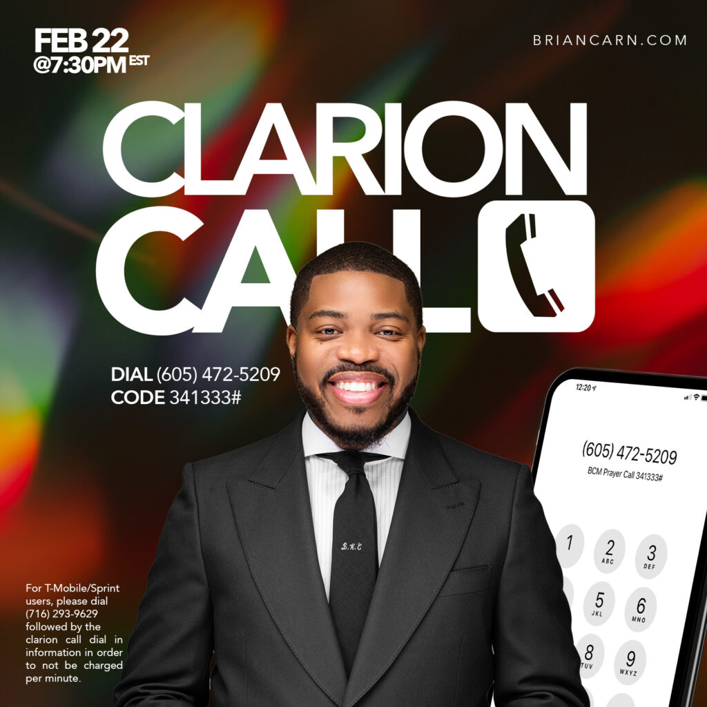 Prophetic Clarion Call with Prophet Carn – February 22, 2024 @7:30pm