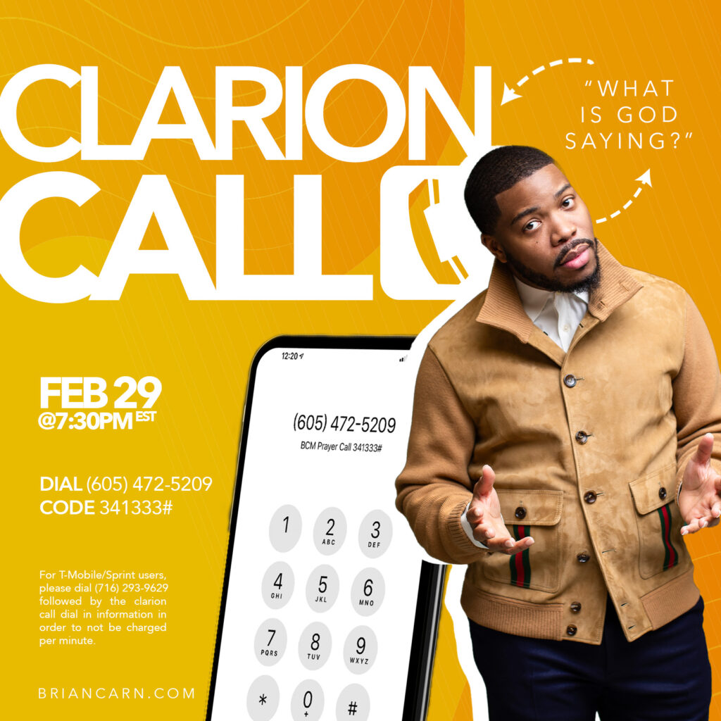 Prophetic Clarion Call with Prophet Carn – February 29, 2024 @7:30pm
