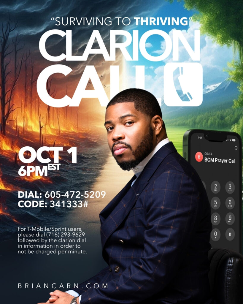 Clarion Call with Prophet Brian Carn – October 1, 2025