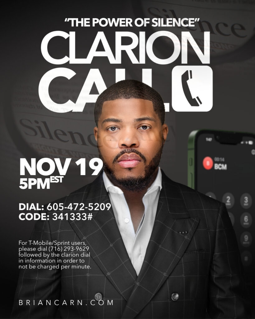 Clarion Call with Prophet Brian Carn – November 19, 2025