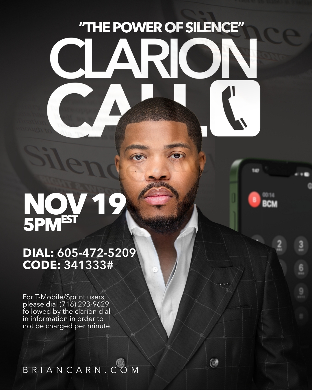 Clarion Call with Prophet Brian Carn - November 19, 2025