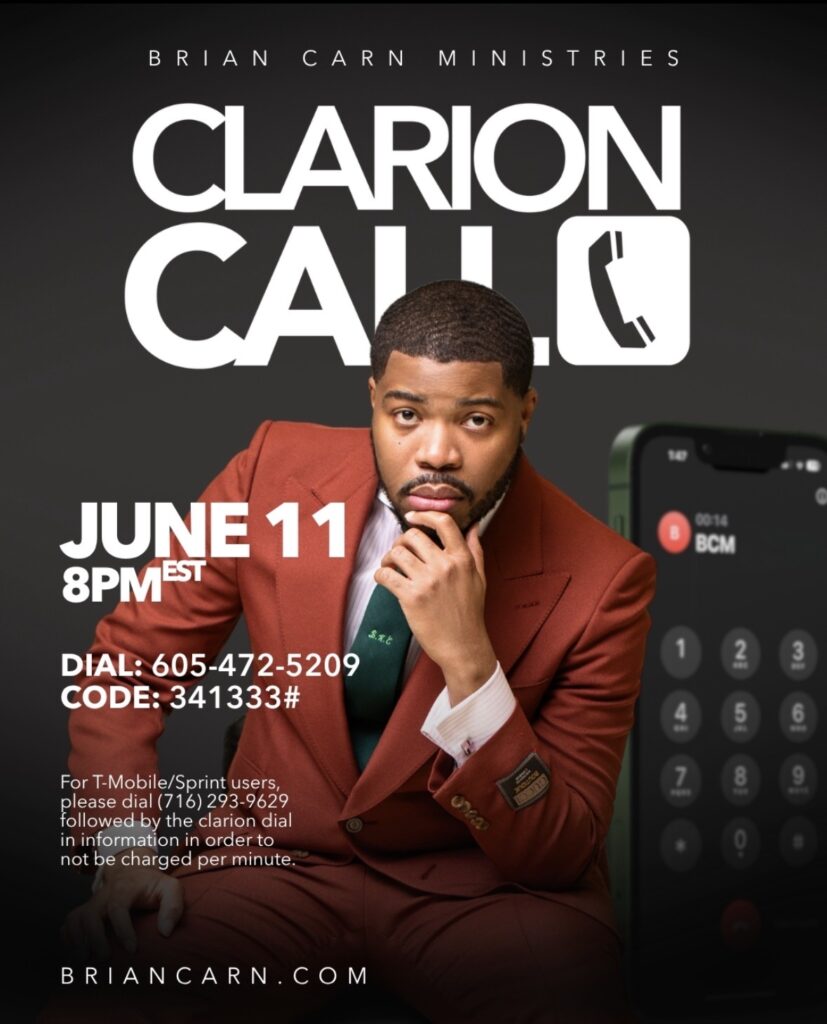 Clarion Call with Prophet Brian Carn – June 11, 2026